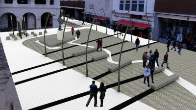 Peatonales: costosa refacci�n sin cambio de estructura