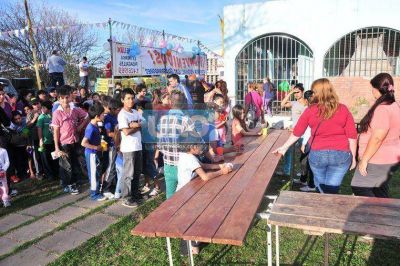 Realizaron un gran festival infantil en barrio Los Gobernadores
