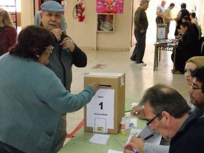 El PJ fue a elecciones en las unidades b�sicas