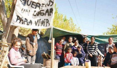 S�lo quieren un terreno para construir sus casitas