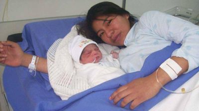 Naci� el primer beb� en nueva Maternidad