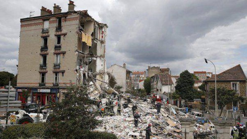 Dos muertos y nueve desaparecidos en la explosi�n de un edificio en Francia