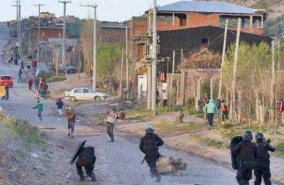 Violento desalojo en el barrio Melipal
