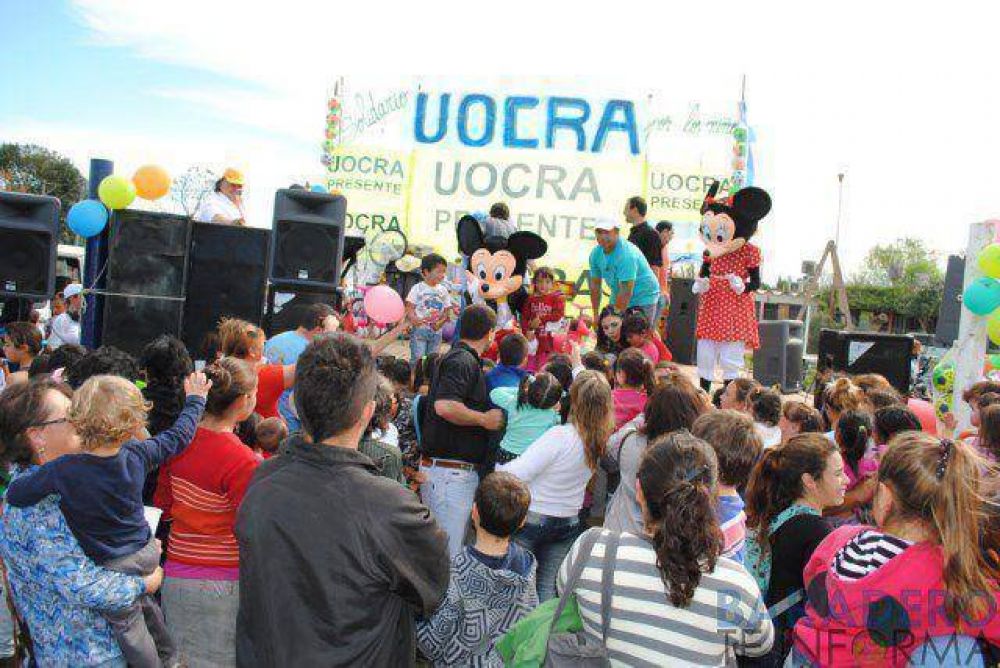 Multitudinaria Fiesta del Nio de la UOCRA