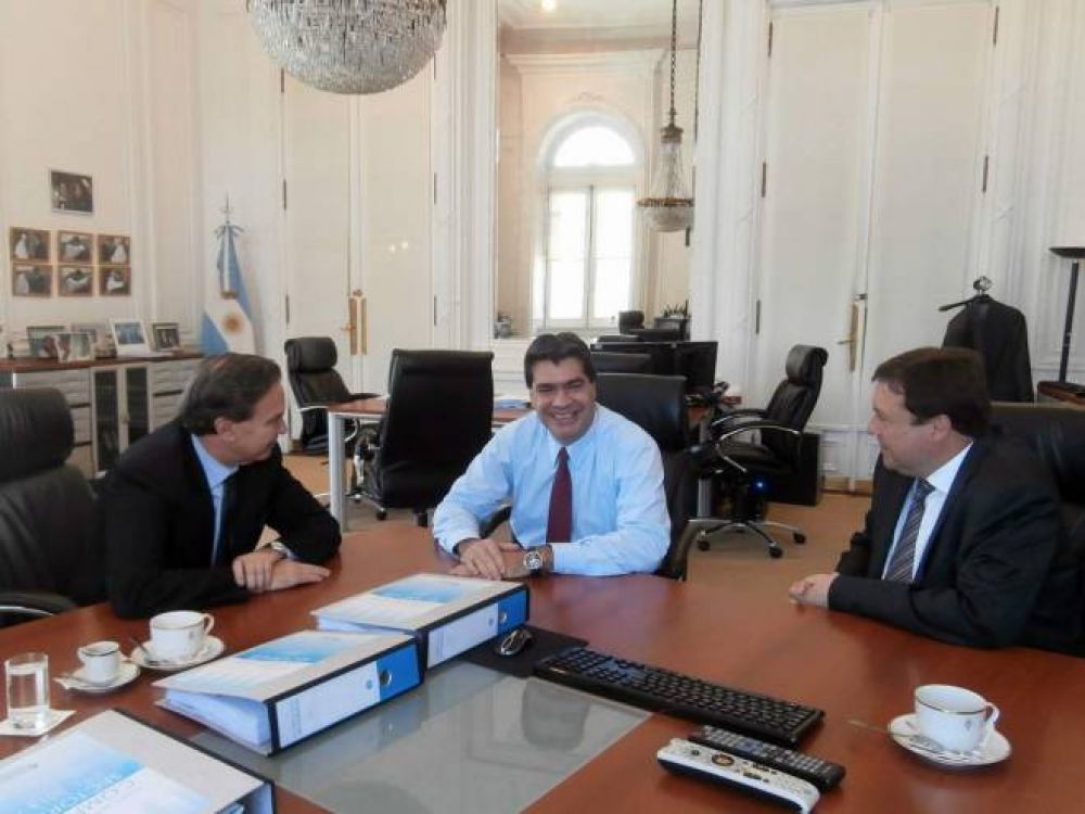 Capitanich elogi� a Pichetto en Bariloche