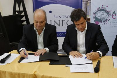 Lombardi y Manes presentaron un programa para enfermos de Alzheimer