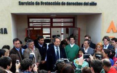 Mercedes: Tenso acto de Scioli junto a Selva y Wado De Pedro