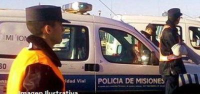 Cuatro heridos al despistar un auto en Loreto