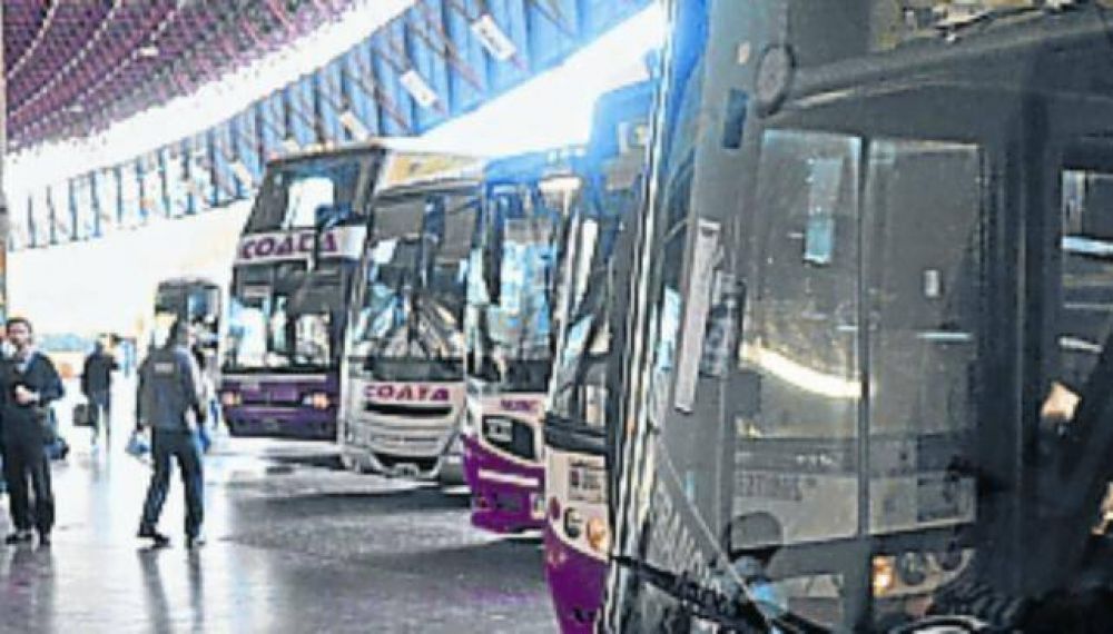 Subi� el boleto del colectivo interurbano