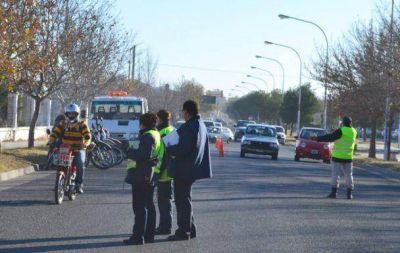 Controles de tr�nsito: se retuvieron 40 motos