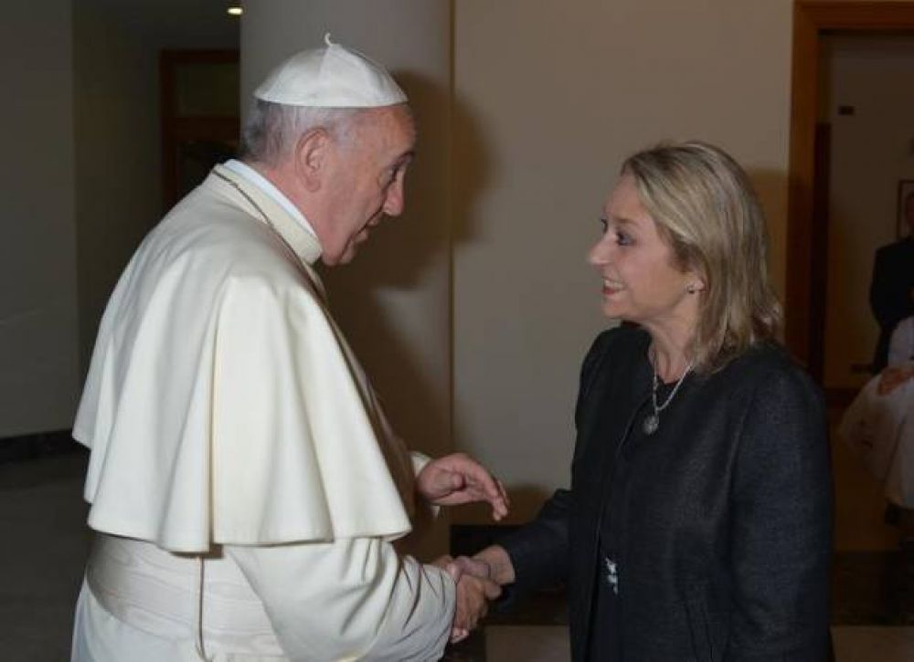 La senadora Negre de Alonso visit� al Papa