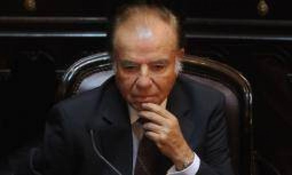 Menem fue citado a declarar como testigo por la muerte de su hijo
