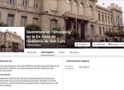 Pol�mica por una propuesta para la ex Casa de Gobierno