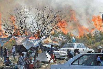 Incendios causan temor en medio de la fiesta de San Gil