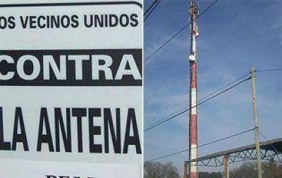 Se reflota la alarma por las antenas