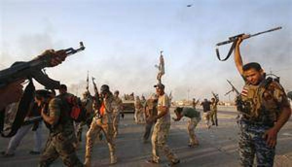 EE.UU. y milicias leales a Ir�n combaten codo a codo a la Jihad