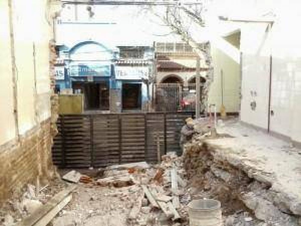 Comenzaron las obras en el Hospital del Milagro