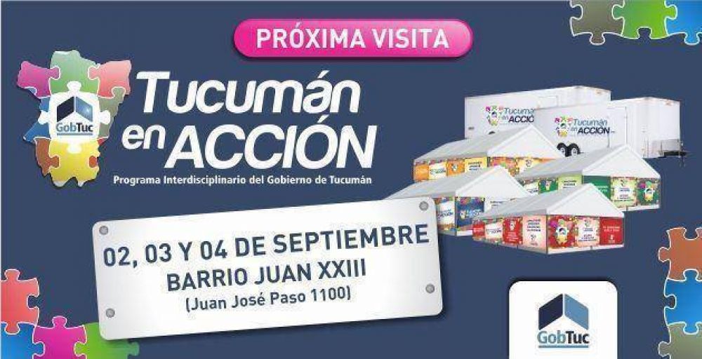 Desde hoy Tucum�n en Acci�n est� en el barrio Juan XXlll