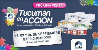 Desde hoy Tucum�n en Acci�n est� en el barrio Juan XXlll