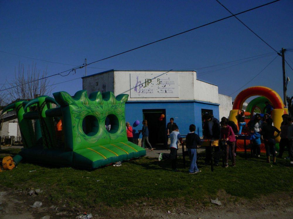 La JPNK festej el da del nio en el barrio Pueyrredon