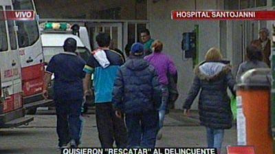 Tensi�n en el Hospital Santojanni: delincuentes intentaron 
