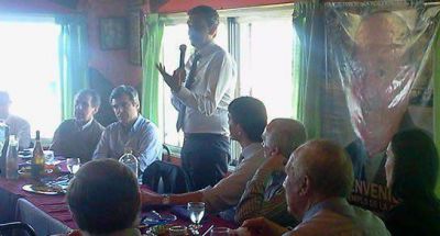 Randazzo con dirigentes del PJ