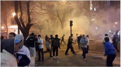 Incidentes en La Plata durante el 