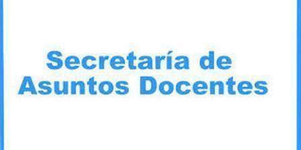 En Pig�� inscriben para la cobertura de un cargo docente en Carhu�