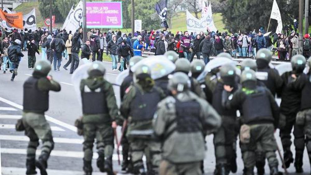 En agosto hubo m�s de nueve piquetes por d�a en Capital y el GBA