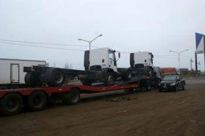 LOS CAMIONES VIAJARON PARA QUE LES INSTALEN NUEVAS CAJAS COMPACTADORAS