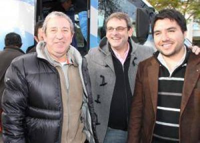De campa�a, llega la dupla Binner-Cobos