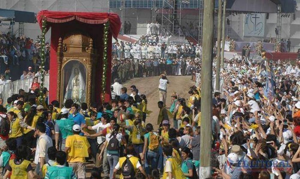 Se cumplen hoy 10 aos de la tercera visita de la imagen de la Virgen de Itat a Corrientes