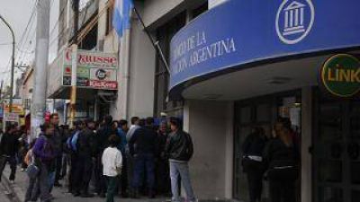 Otra vez sin sistema en el Banco Naci�n
