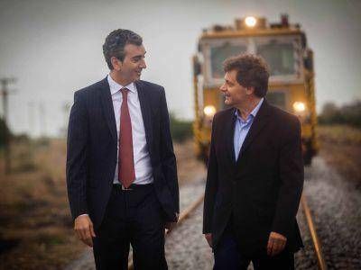 PULTI JUNTO A FLORENCIO RANDAZZO RECORRIERON EL OBRADOR UBICADO EN LA ESTACI�N FERROCARRIL COBO