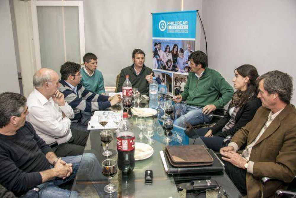 Anses entreg� al Municipio ocho nuevos bloques de tierra para beneficiarios del ProCreAr