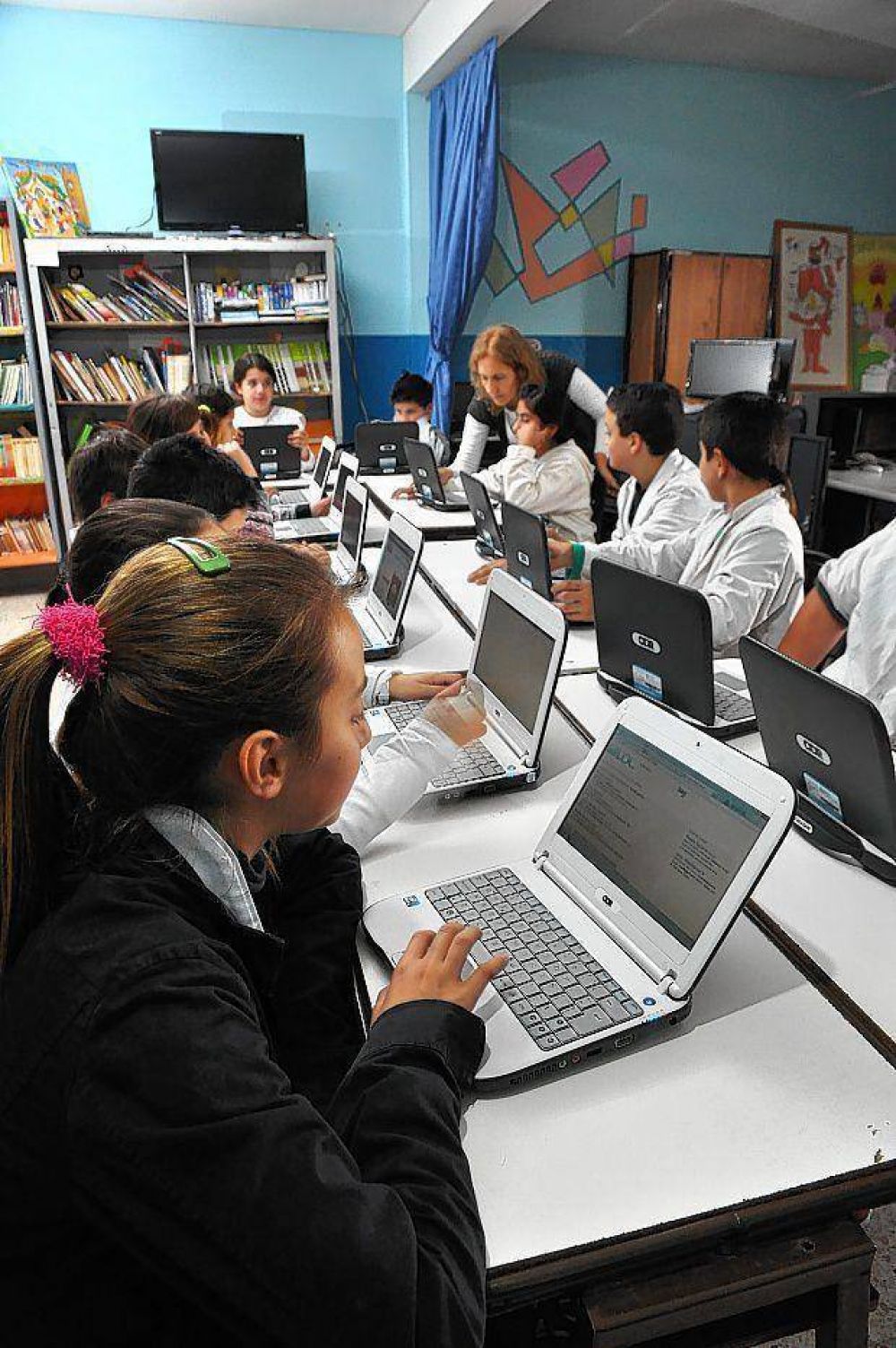 Ya funciona la jornada completa para 300 alumnos