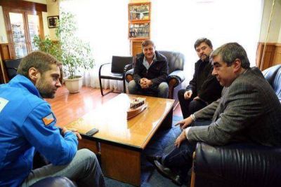 El intendente Sciurano felicit� al ministro Nogar por el operativo antinarc�ticos