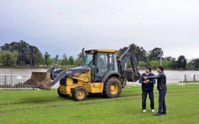 Obras de infraestructura para el Polideportivo N� 3 de San Fernando