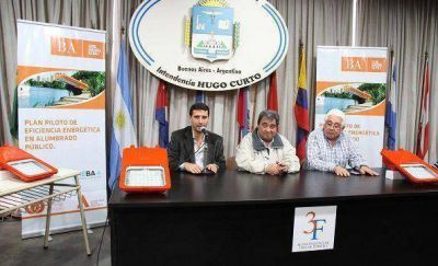 Tres de Febrero se sum� al plan provincial de eficiencia energ�tica