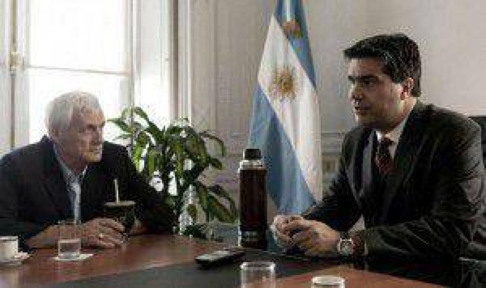 Cal� y Capitanich trataron en Casa Rosada el conflicto de metal�rgicos