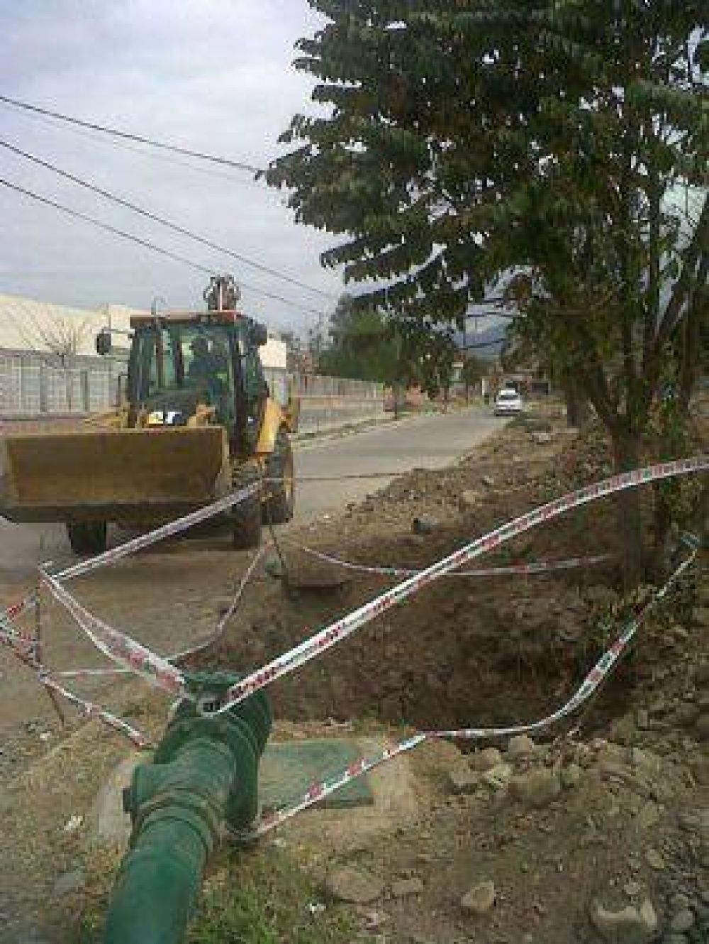 Mejoras en el servicio de agua en barrio 17 de Octubre