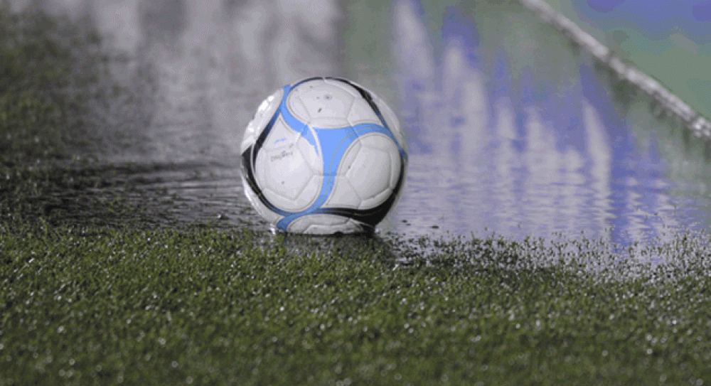  Por la lluvia qued� suspendido el f�tbol y el rugby local
