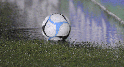  Por la lluvia qued� suspendido el f�tbol y el rugby local