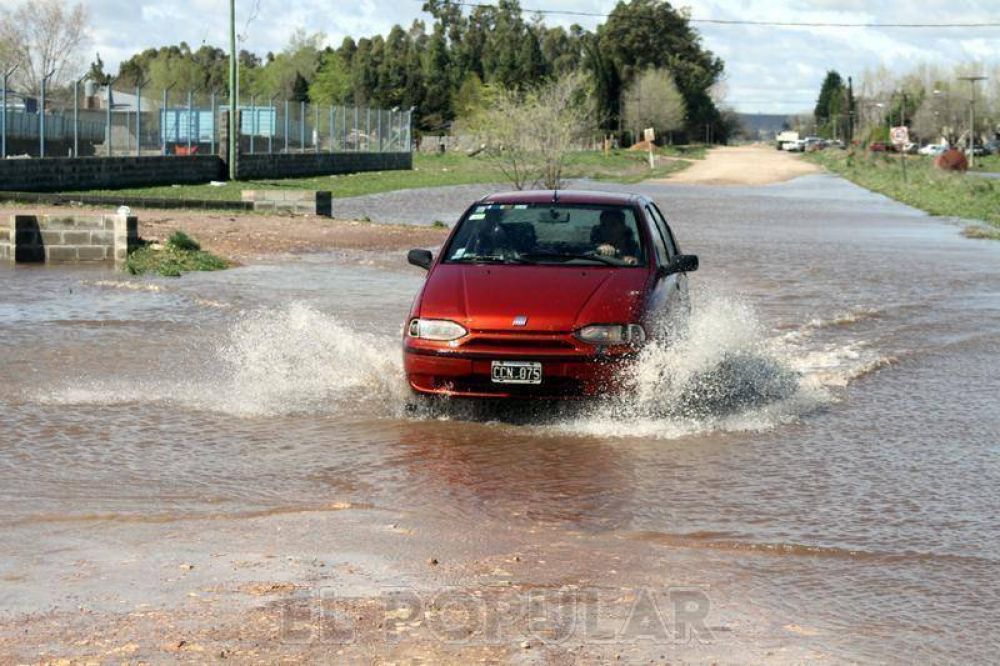 Las lluvias provocaron anegamientos en muchos barrios