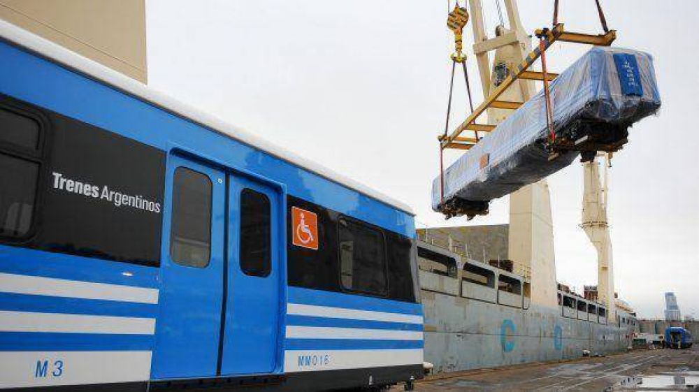 Llegan los primeros trenes 0 KM para el ferrocarril Mitre