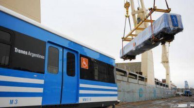 Llegan los primeros trenes 0 KM para el ferrocarril Mitre