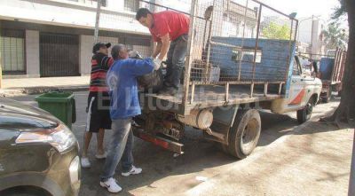 Residuos: dejaron el carro 50 personas y se registraron 950 grandes generadores