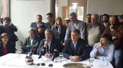 Binner y Cobos visitaron San Luis
