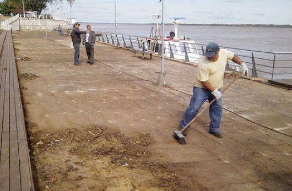 Empez� la restauraci�n integral de la costanera