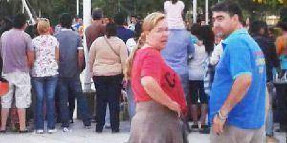 Vendedores ambulantes no pudieron trabajar en la Plaza San Mart�n